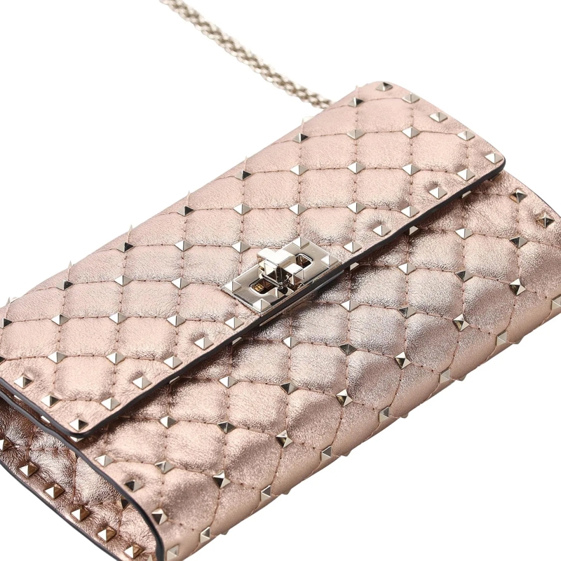 Valentino Garavani Crossbody Bag Schultertasche aus Nappaleder pink(Image 3)