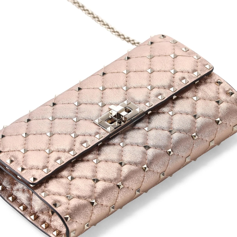 Valentino Garavani Crossbody Bag Schultertasche aus Nappaleder pink(Image 3)
