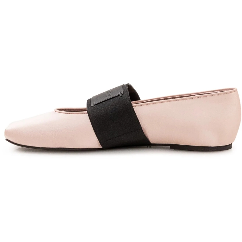 Givenchy Ballerinas Ballerine con Punta Quadrata e Fascia rose(Image 4)