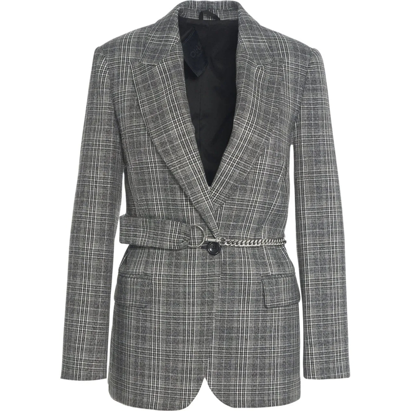 LIU JO Blazer Glencheck blazer grau