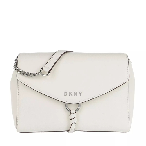 DKNY Lola Flap Crossbody White Crossbody Bag