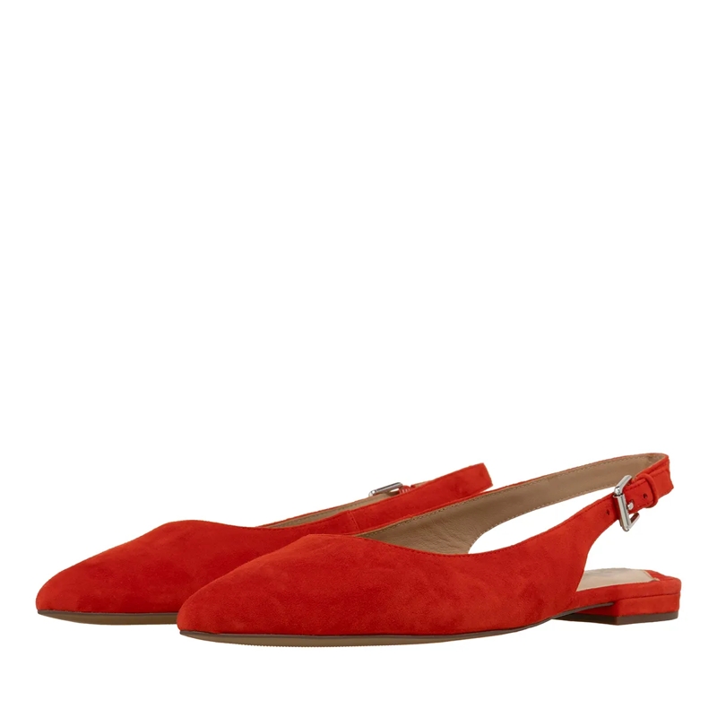 Lauren Ralph Lauren Ballerinas Londyn Slbck-Flats-Slingback Bright Vermilion(Image 2)