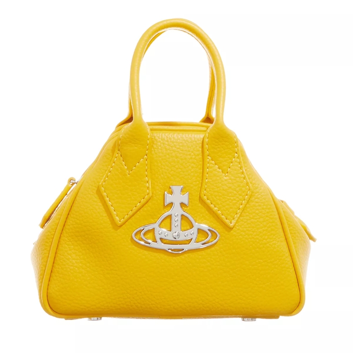 Vivienne Westwood Re Vegan Mini Yasmine Yellow Minitasche