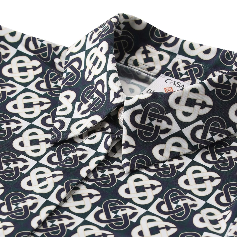 Casablanca Maxikleid Blusenkleid in Maxi-Länge grün(Image 3)