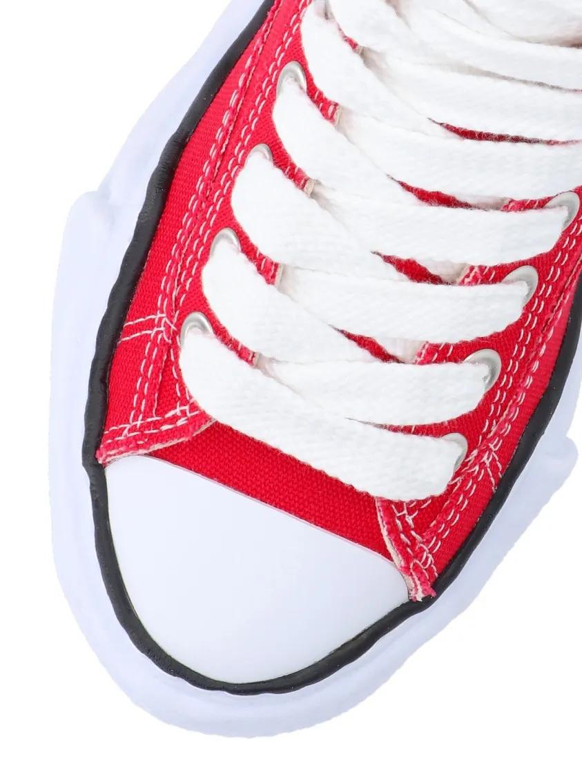 Thumbnail - Maison Mihara Yasuhiro Low-Top Sneaker - Low-Top Sneakers With Minimalistic Design - Gr. 42 (EU) - in Rot - für Damen