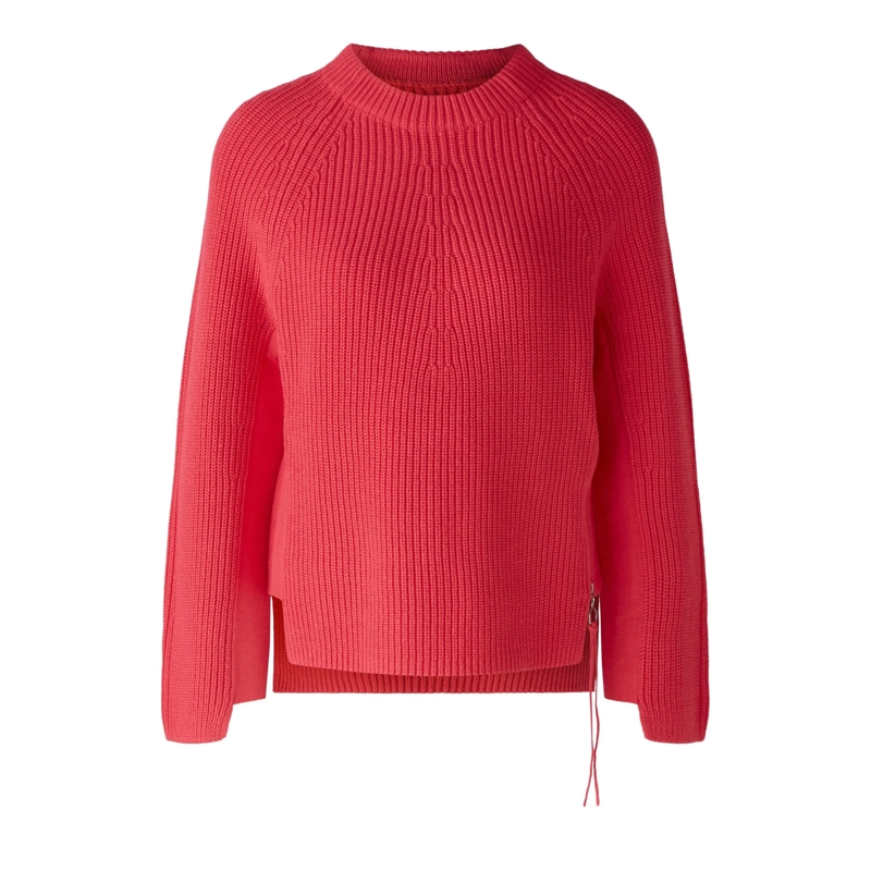 Oui Sweatshirt Pullover RUBI pink