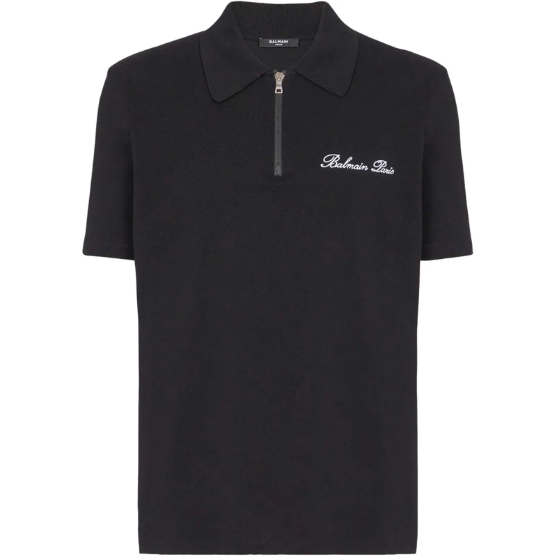Balmain T-shirt T-Shirts And Polos Noir Blanc schwarz