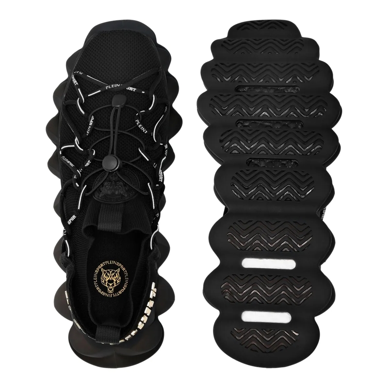 Plein Sport Low-Top-Sneaker Runner Sneaker The Bubble Gen.x.2 Tiger schwarz(Image 7)