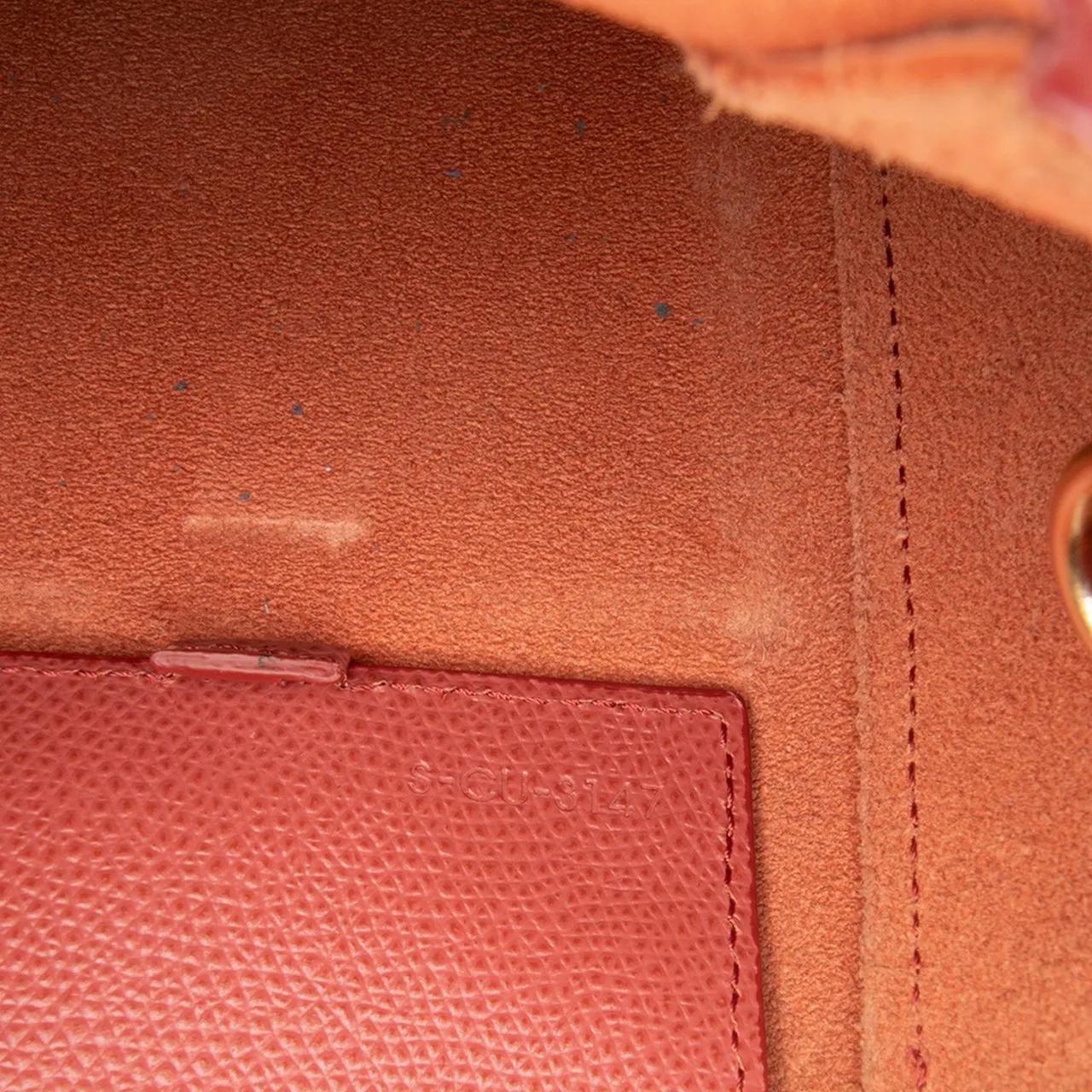 Thumbnail - Celine Hobo Bags - Small Bicolor Leather Vertical Cabas - Gr. unisize - in Rot - für Damen