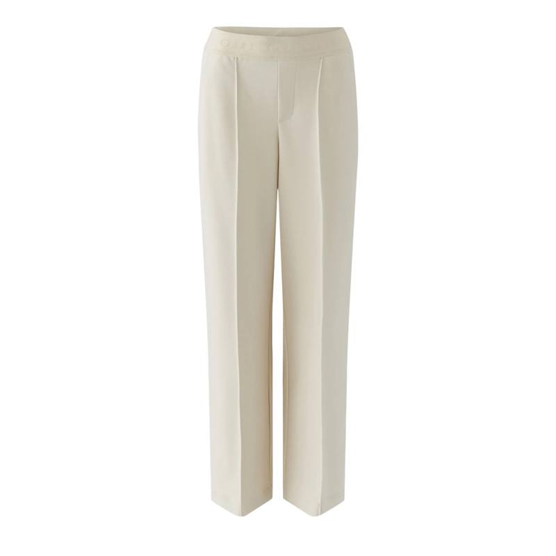 Oui Hose Hose LACY offwhite