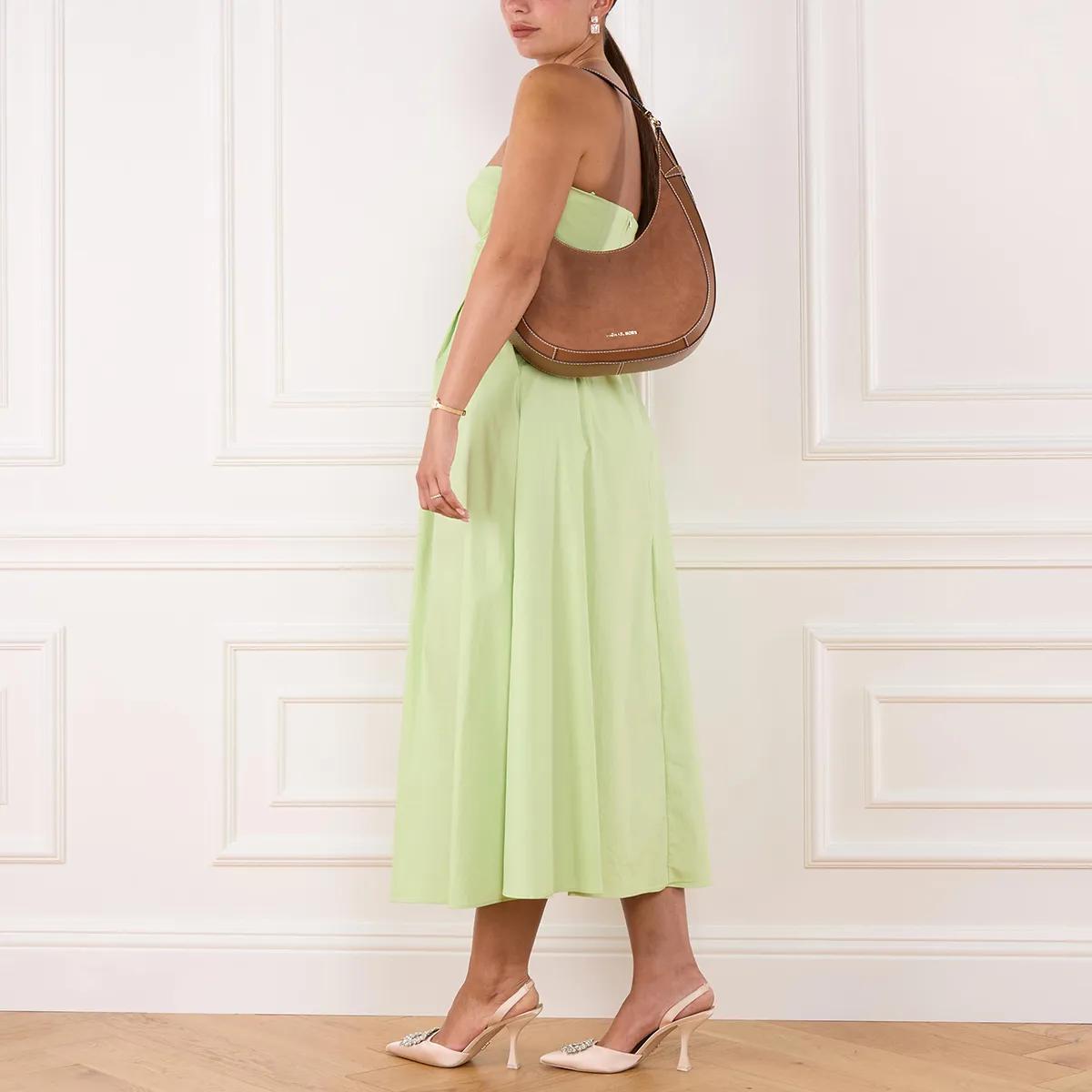 Michael Kors Pochettes Lg Crescent Tz Hobo Shldr in bruin