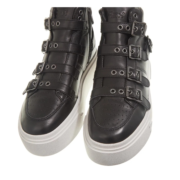 Ash Starmoon Buckle Black High Top Sneaker