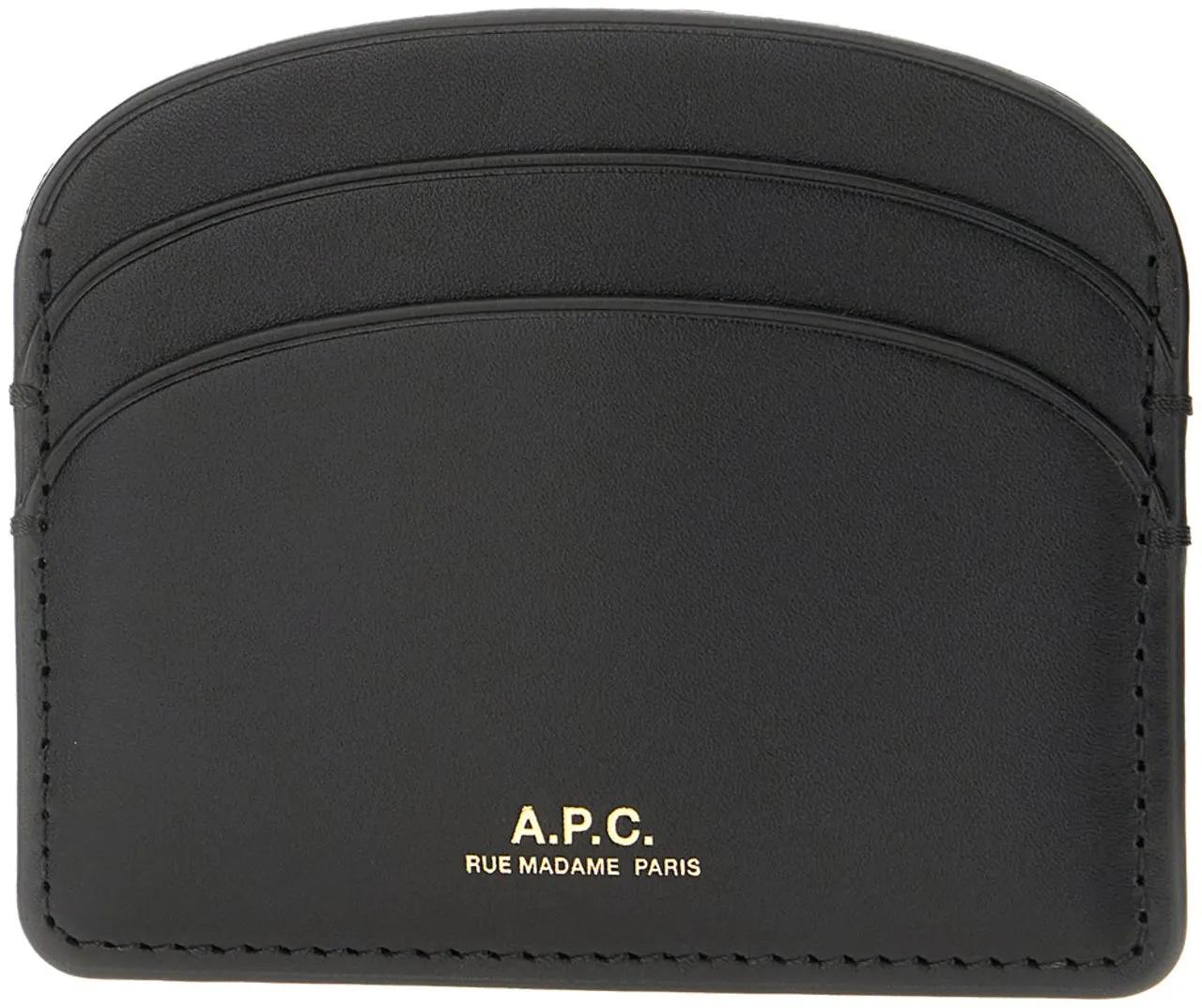 Thumbnail - A.P.C. Kleinleder - Wallets Black - Gr. unisize - in Schwarz - für Damen