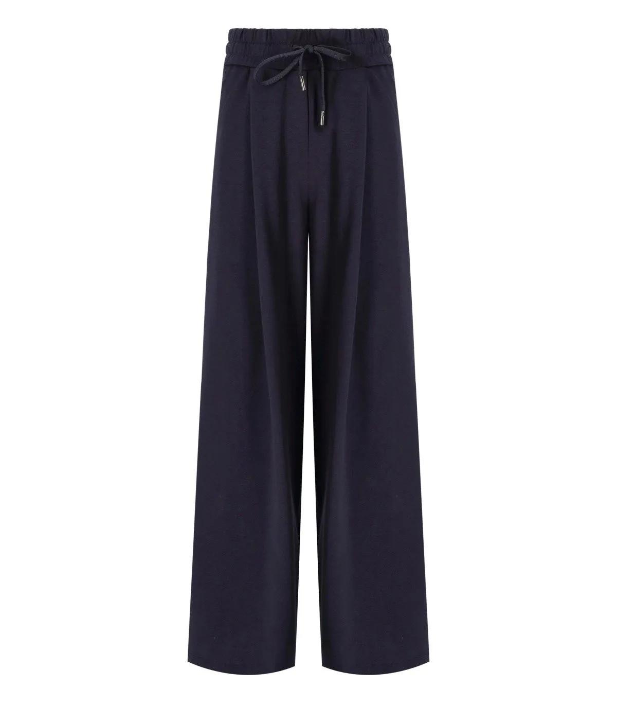 WEEKEND Max Mara - MAX MARA WEEKEND ROMAGNA BLAUE HOSE - Größe M - blau