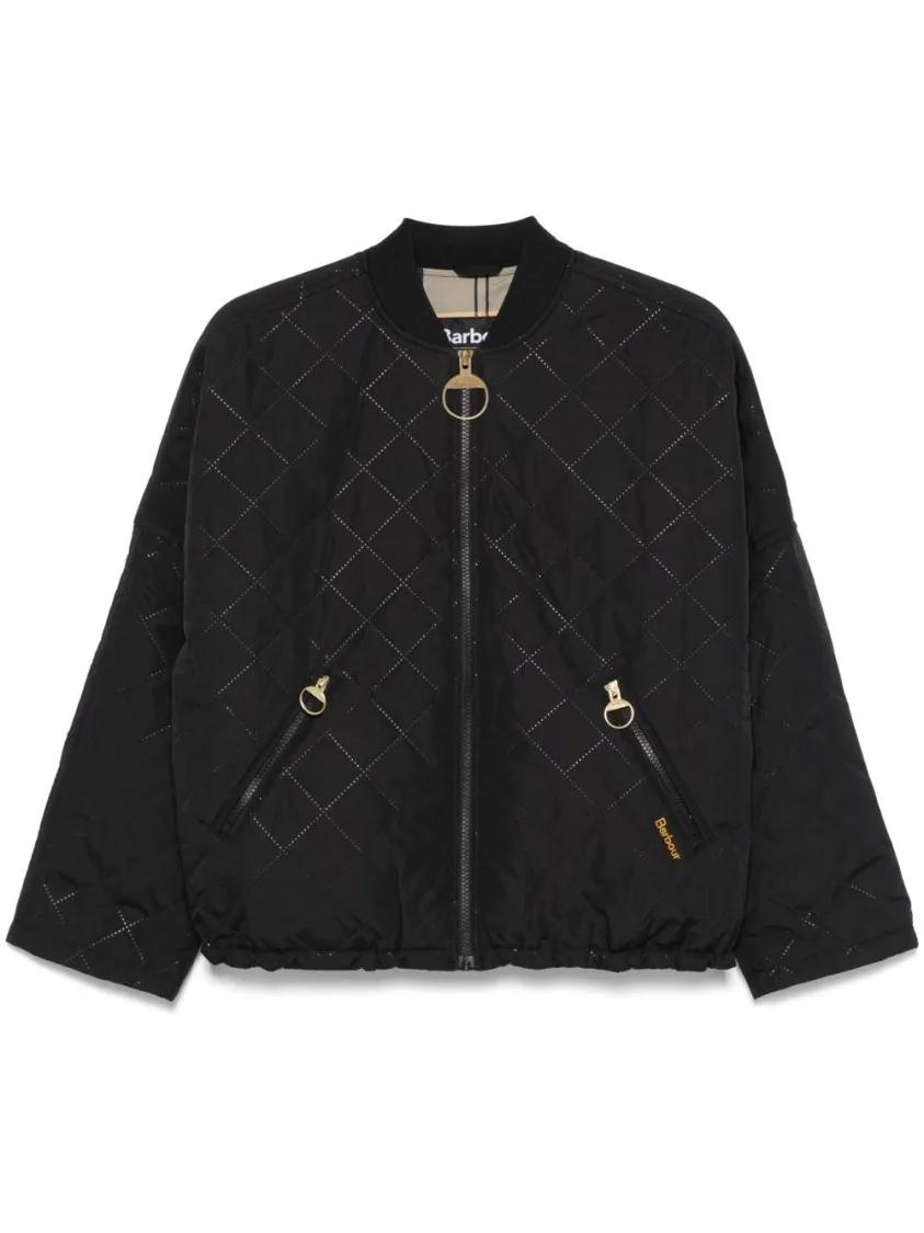 Thumbnail - Barbour - Emlyn Bomber Jacket - Größe 8 - schwarz