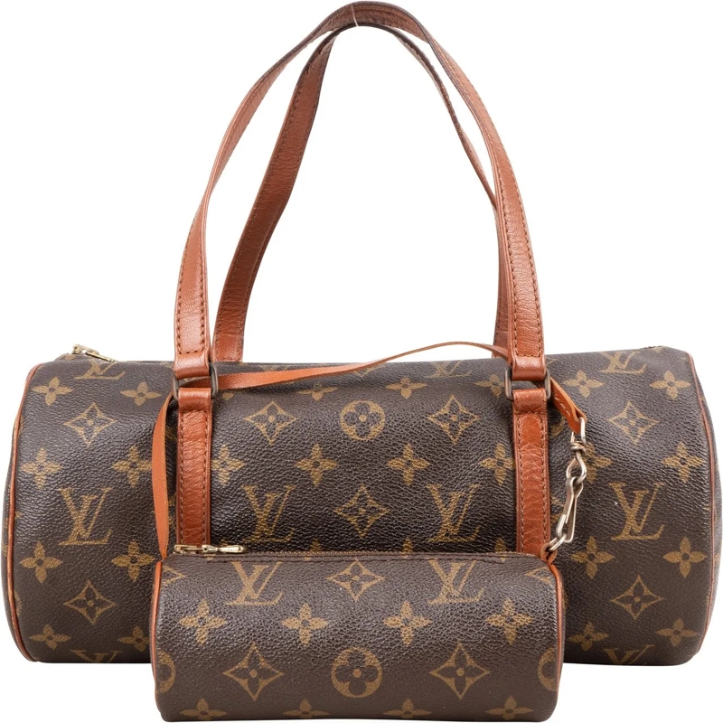 Louis Vuitton Tote Louis Vuitton Monogram Canvas Papillon Set Handbag braun