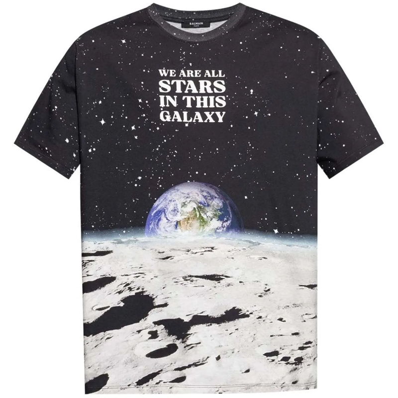 Balmain T-Shirt T-Shirts And Polos Black schwarz