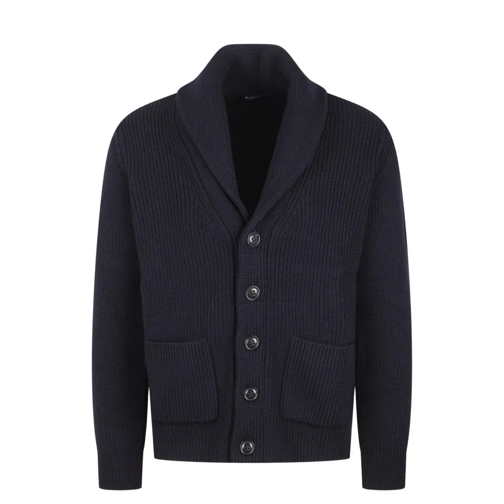 Drumohr Cardigan Sweater Cardigan Blue