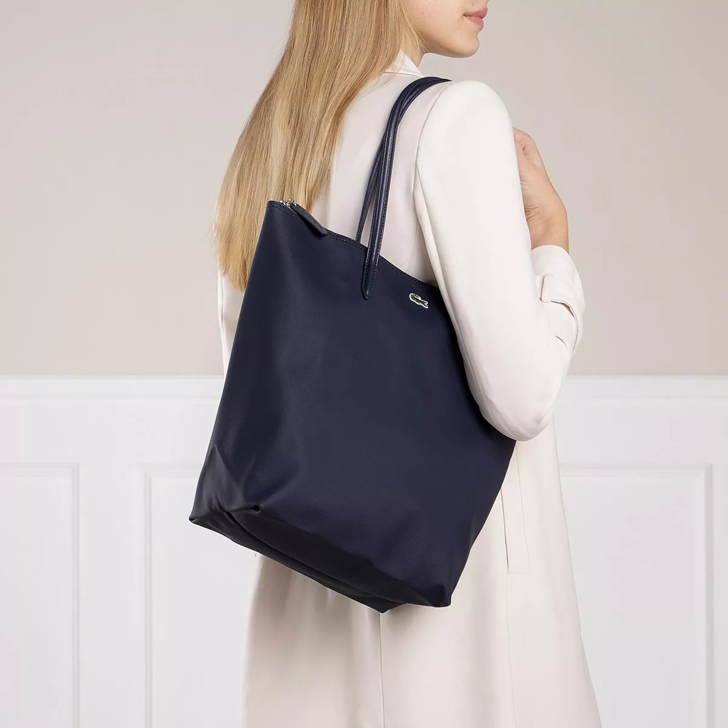 Lacoste concept vertical outlet tote bag