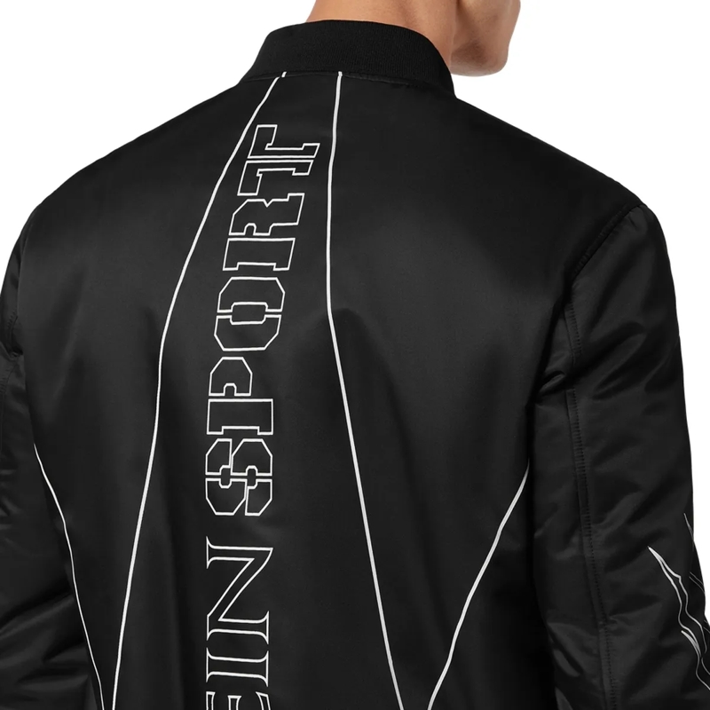 Plein Sport Daunenjacke Bomberjacke Tiger schwarz(Image 4)