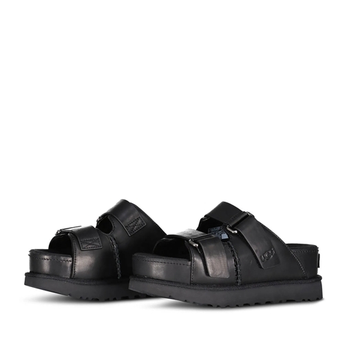 UGG Pantoffel Pantoletten Goldenstar Hi Slide Schwarz