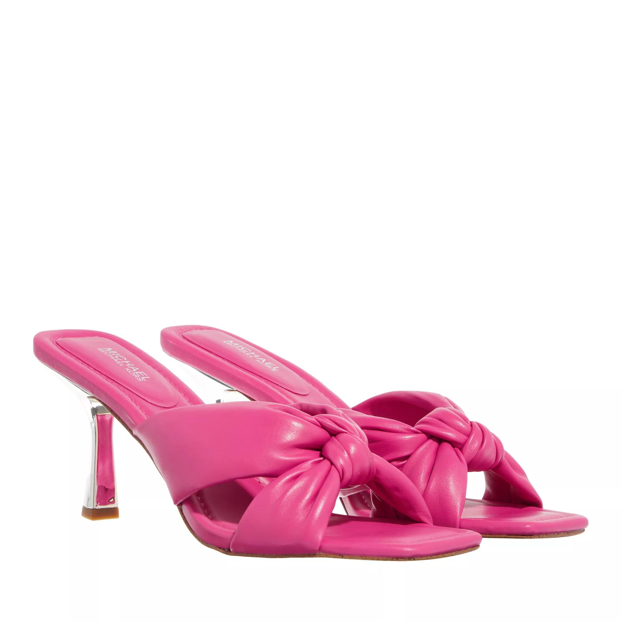 Michael Kors Elena Heeled Sandal Cerise Sandal