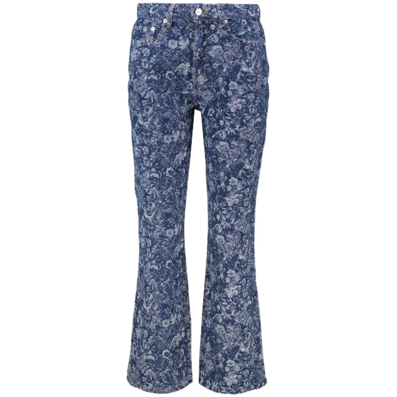 GANNI Jeans à jambe droite jeans mid blue blau