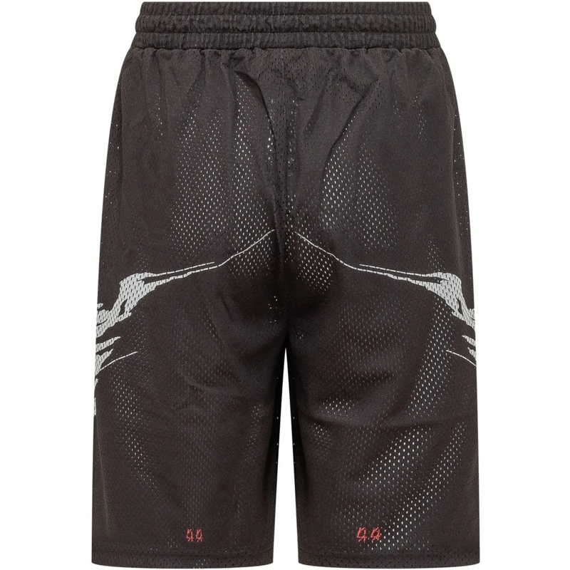 44 Label Group Shorts Shorts in Rete con Stampa Grafica schwarz(Image 2)