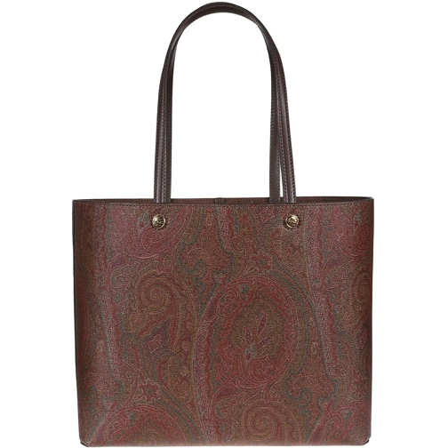 Etro Draagtas Medium Essential Shopping Bag Brown schwarz