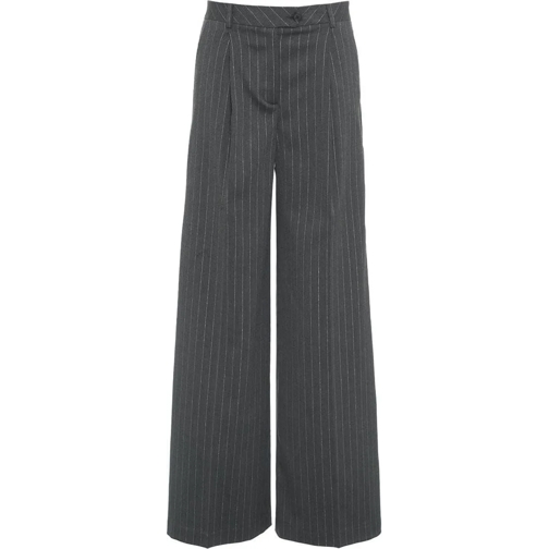 LIU JO Hosen Pinstriped palazzo pants grau