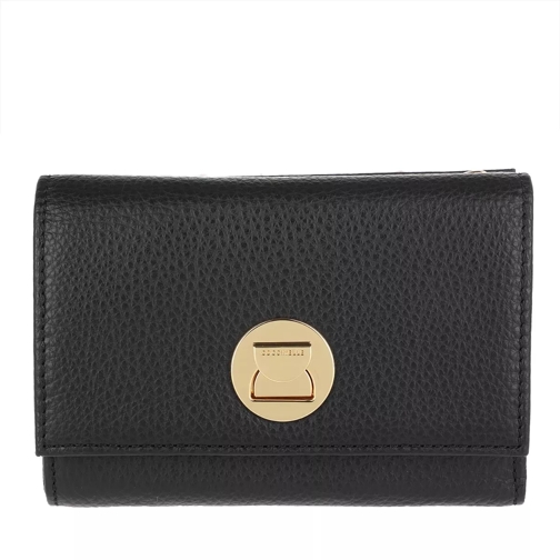 Coccinelle Liya Wallet Noir Vikbar plånbok