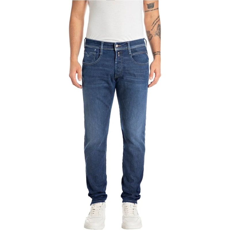 REPLAY Jeans à jambe droite Replay  Jeans Blauw M914y 573 840 blau(Image 2)