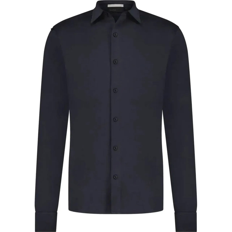AEDEN Legeres Oberteil Marley Shirt Dark Blue blau
