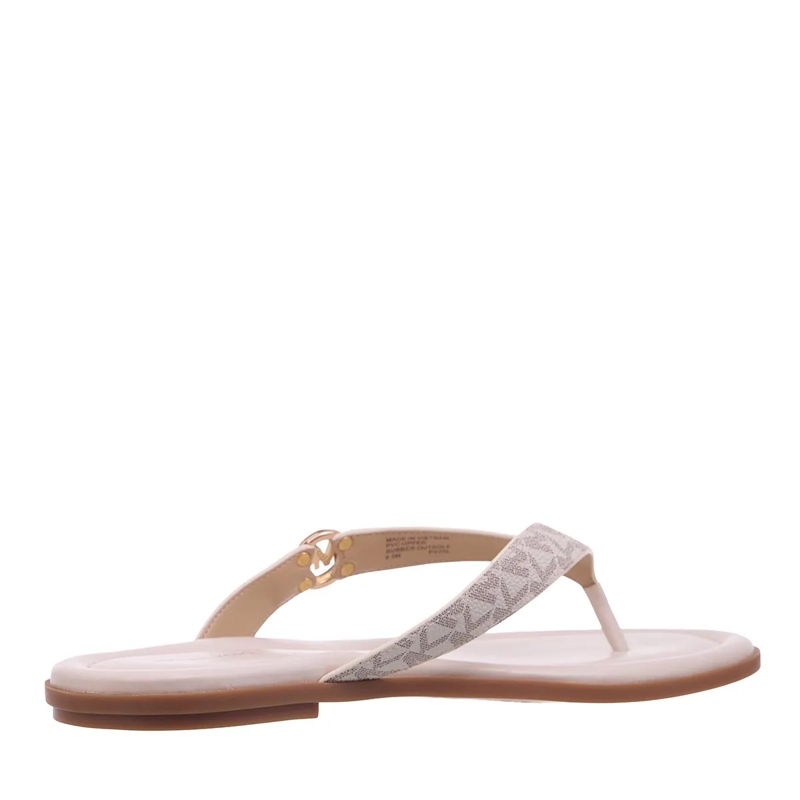 MICHAEL Michael Kors Flip Flops Erin Thong Sandal Vanilla(Image 3)