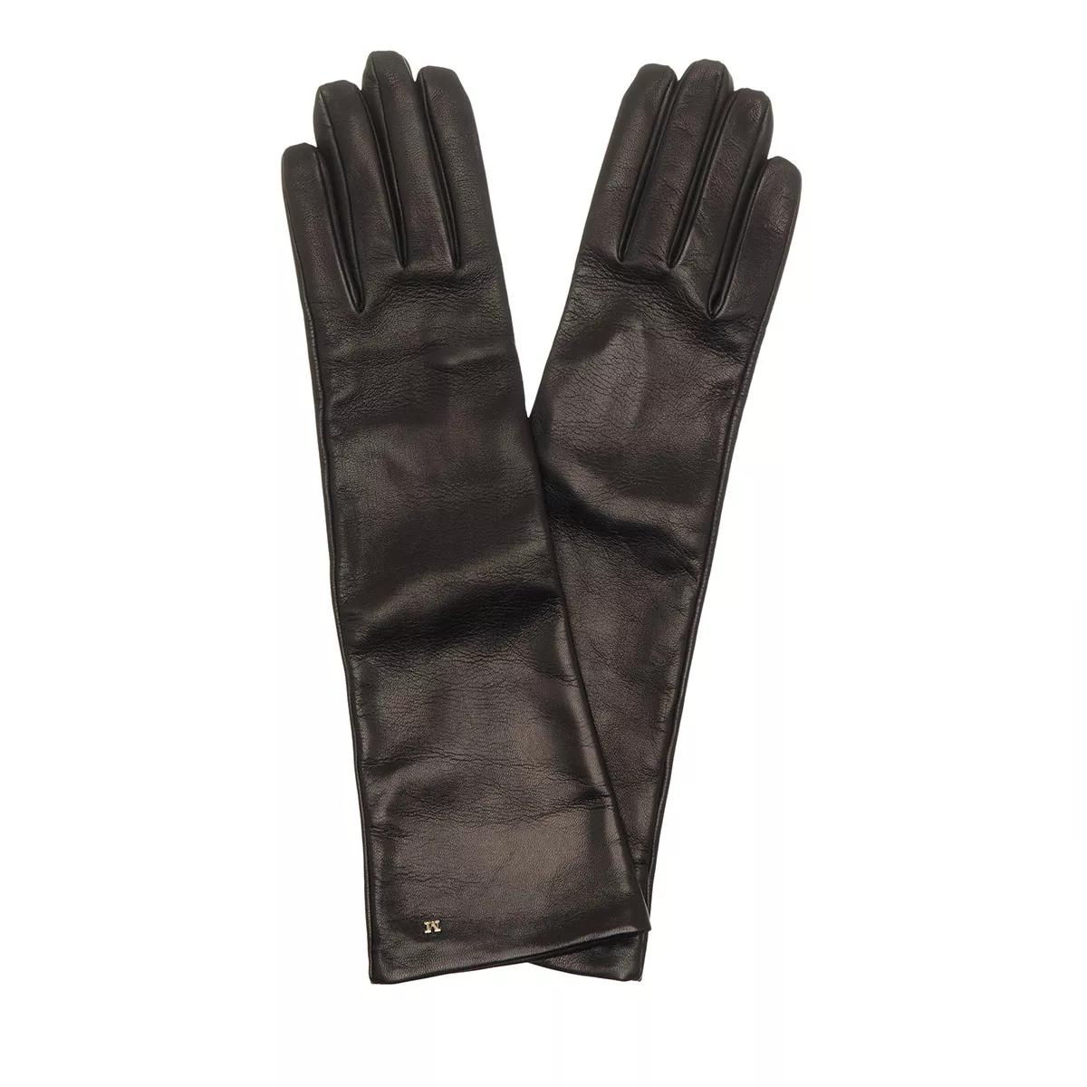 Max Mara Handschuhe - Afidee - Gr. L - in Schwarz - für Damen