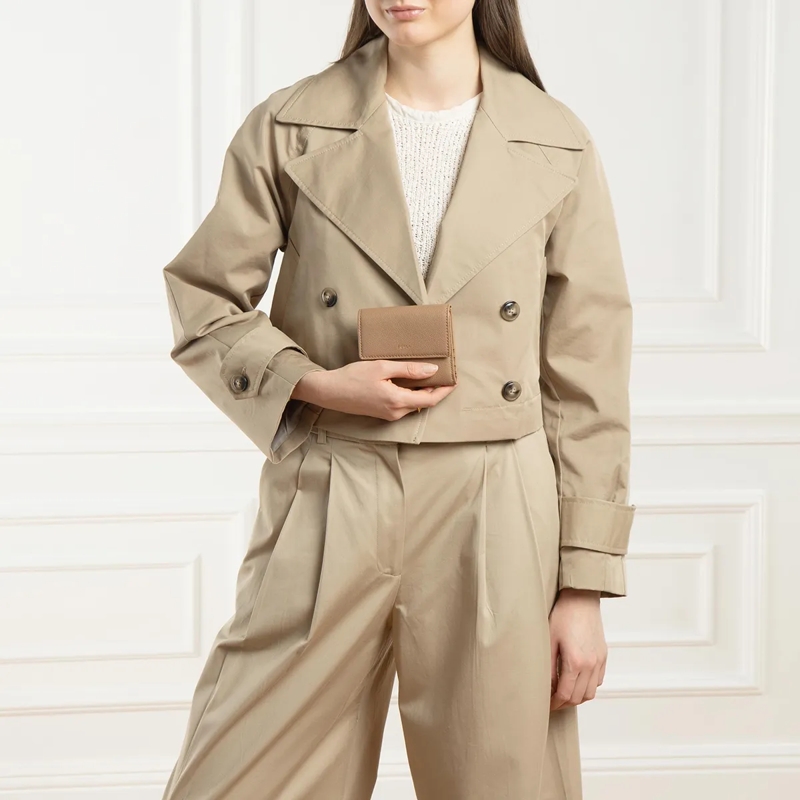 Furla Portefeuille à deux volets Furla Goccia M Compact Wallet Deserto(Image 2)