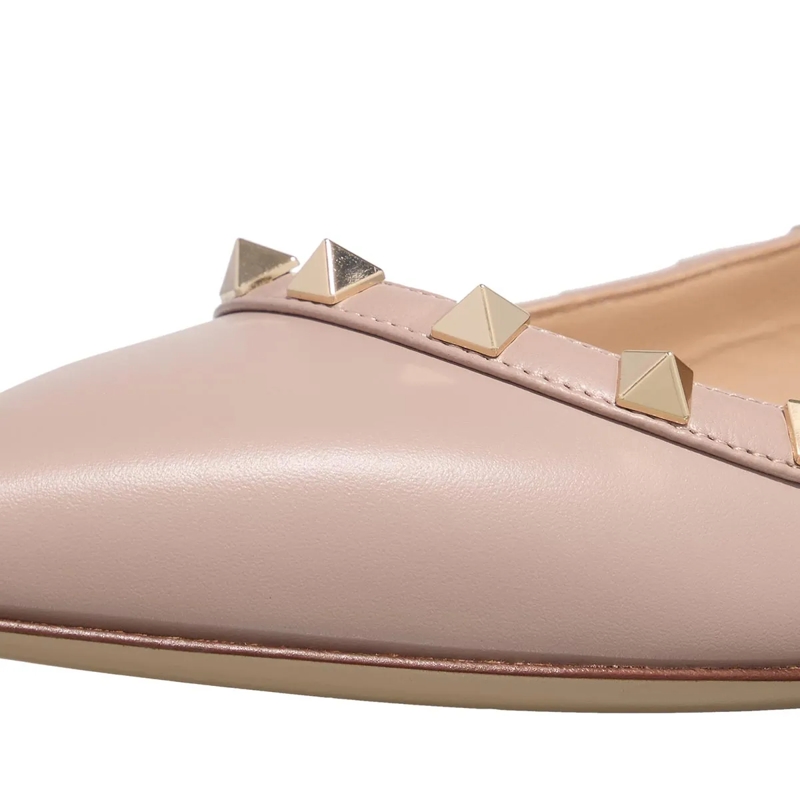 Valentino Garavani Ballerines Rockstud Ballerina(Image 5)