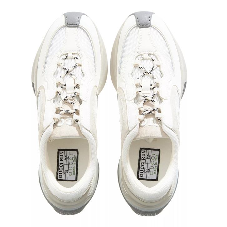 Gucci white sale low top sneakers