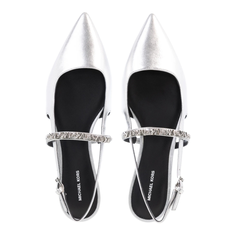 MICHAEL Michael Kors Balletschoenen Dina Flex Sling Flat Silver(Image 6)
