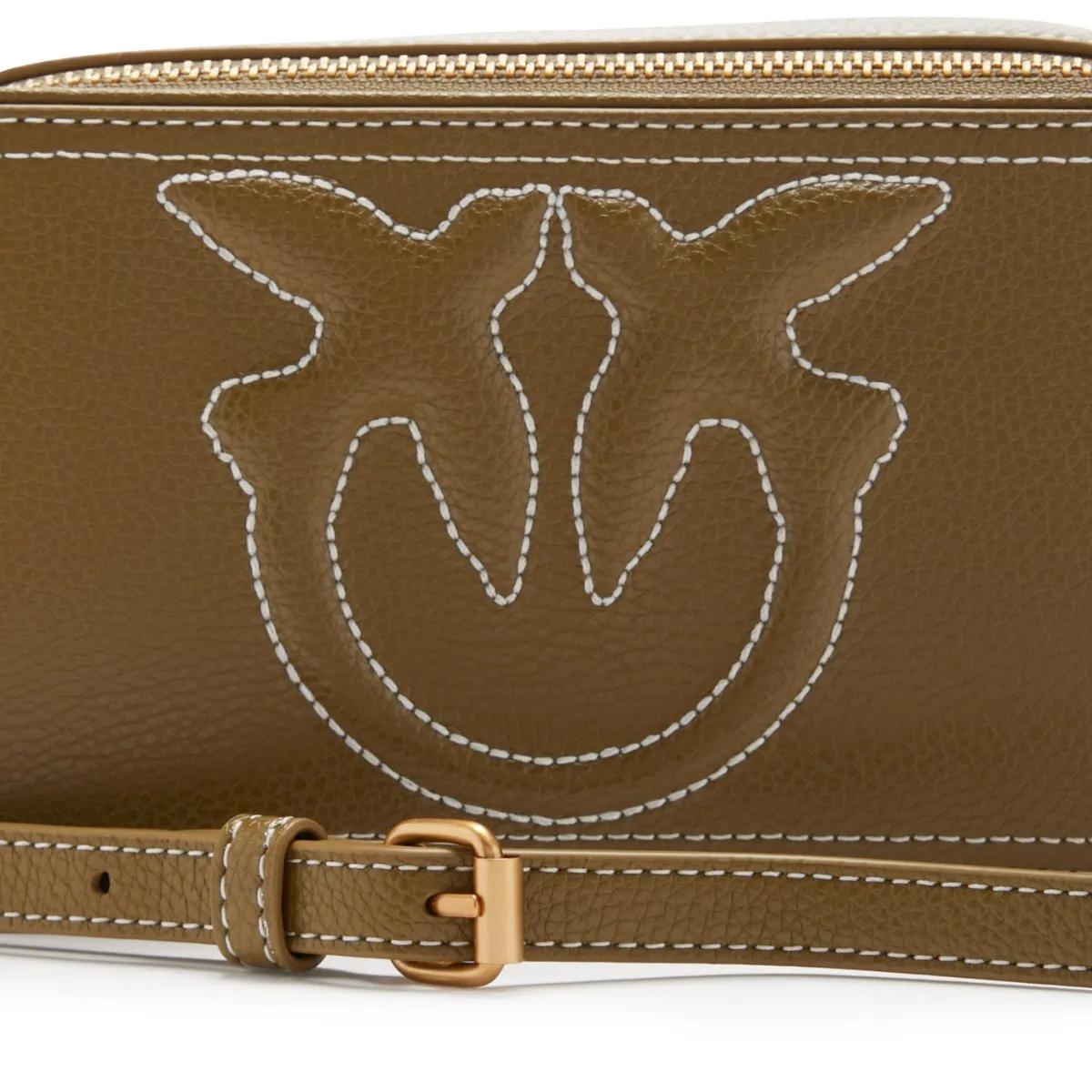 pinko Crossbody bags Carrie Camera Case in bruin