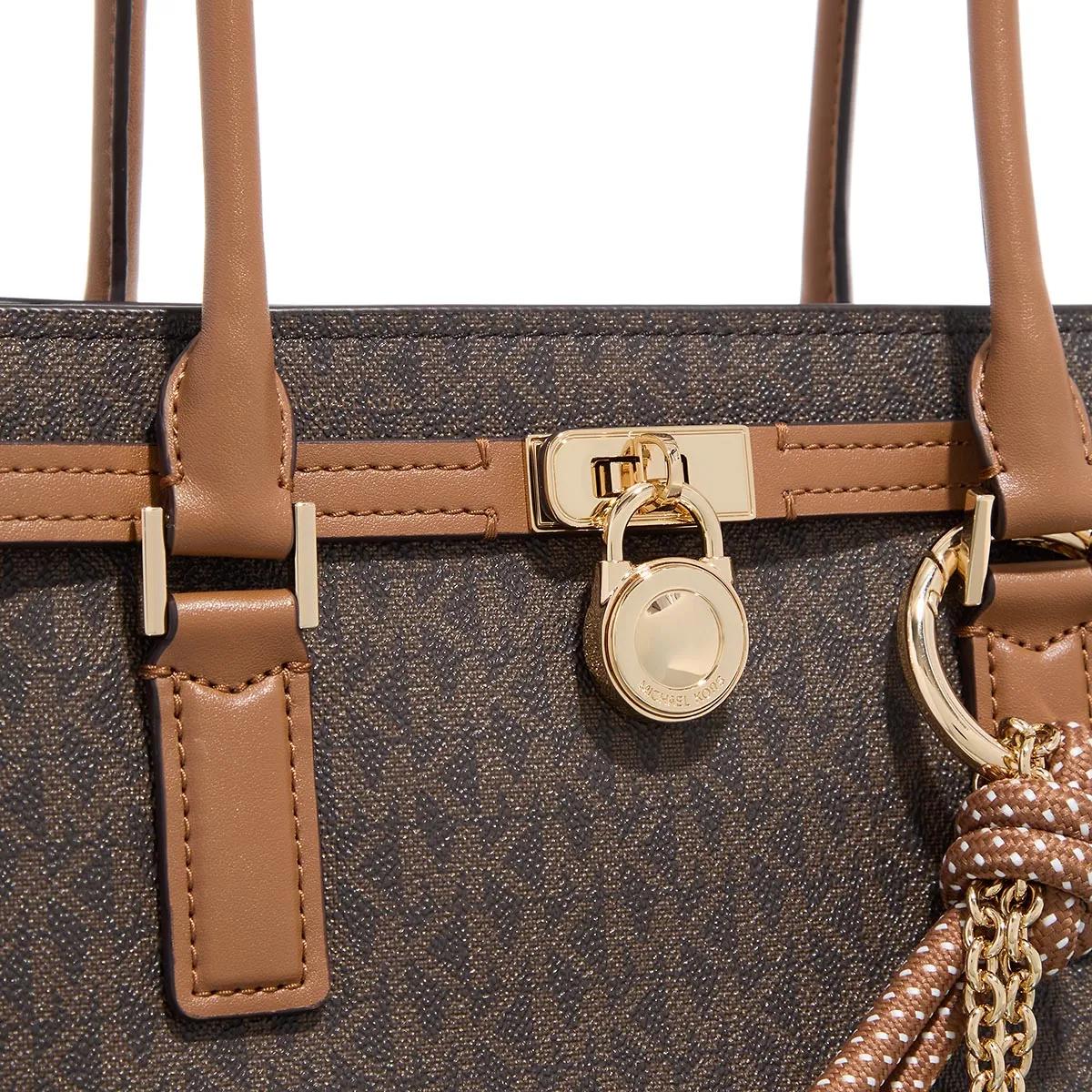 Michael Kors Shoppers & Totes Sm Ew Shoulder Tote w Charm in bruin
