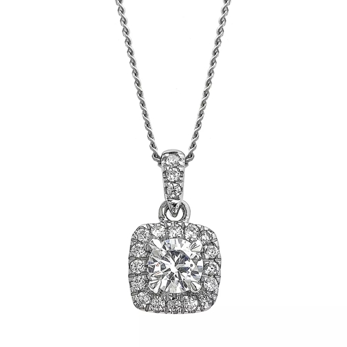 Created Brilliance The Zoey Lab Grown Diamond Necklace White Gold Short Necklace