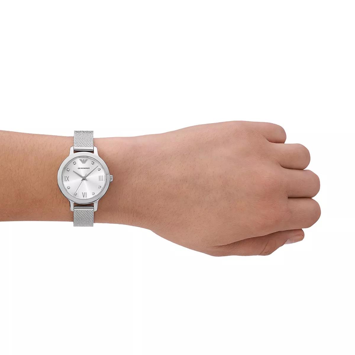 Emporio armani mesh watch store