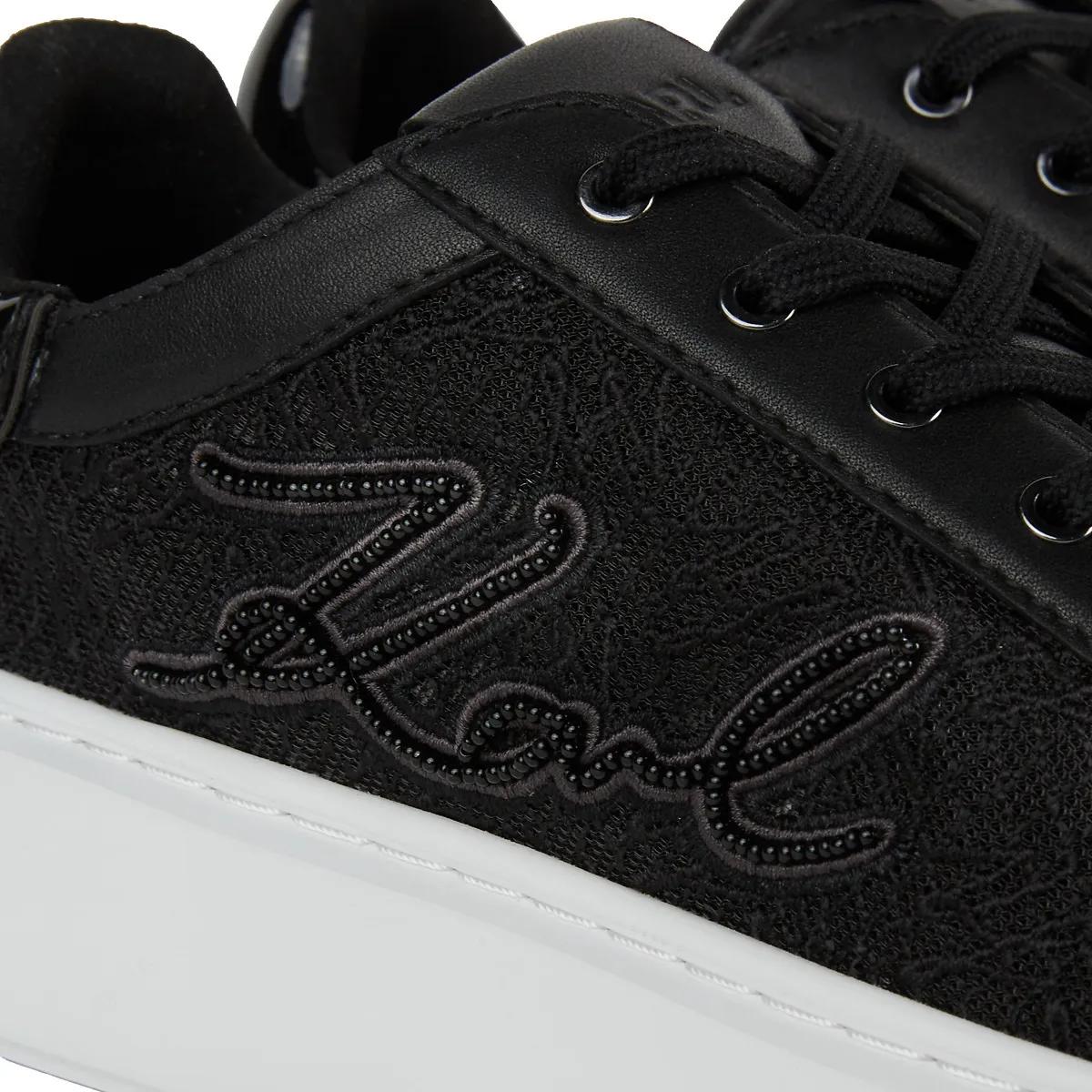 Thumbnail - Karl Lagerfeld Low-Top Sneaker - Maxi Kup Autograph Lace Lo - Gr. 39 (EU) - in Schwarz - für Damen