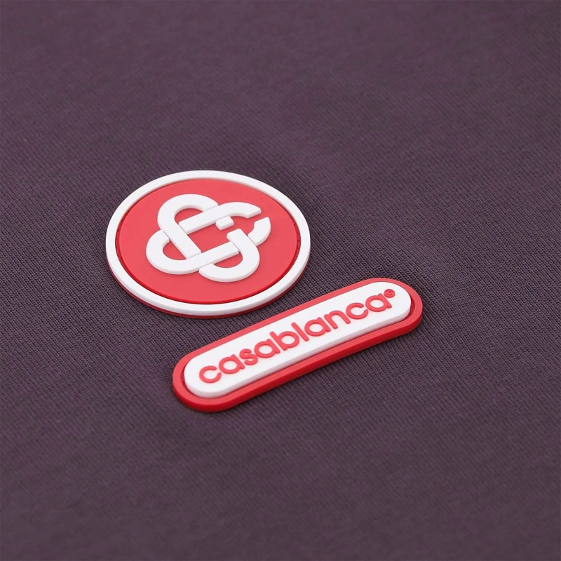 Casablanca T-Shirt T-Shirt mit Logo Lila(Image 3)