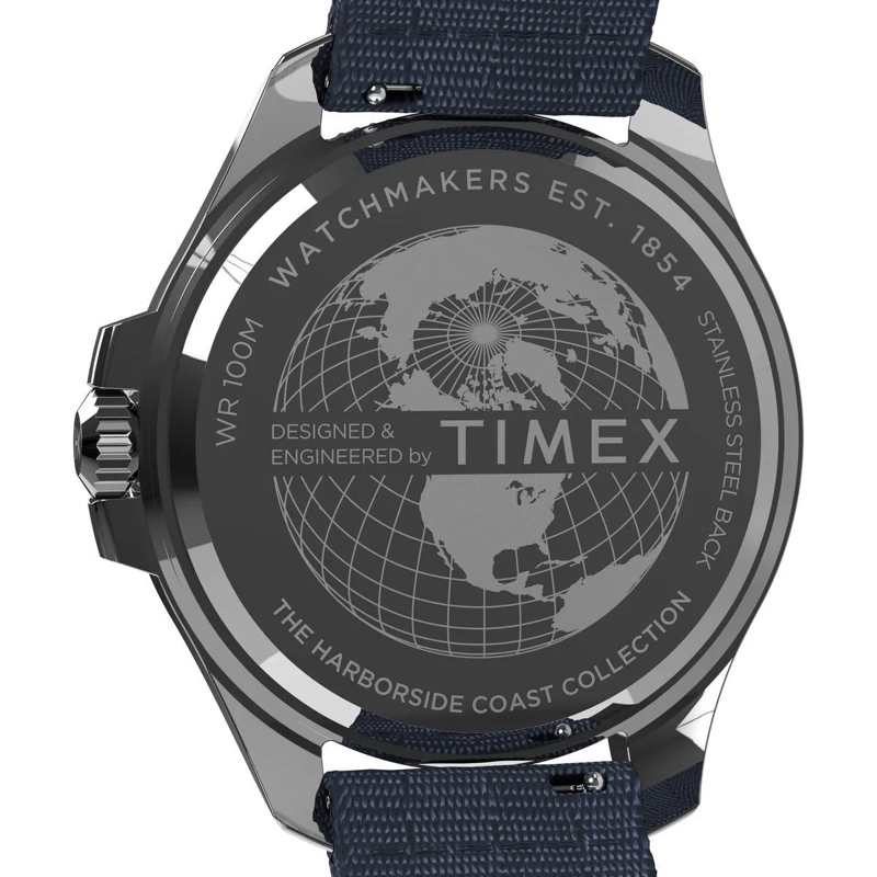 Timex Automatikuhr Quarz-Analoguhr Harborside Coast blau(Image 10)