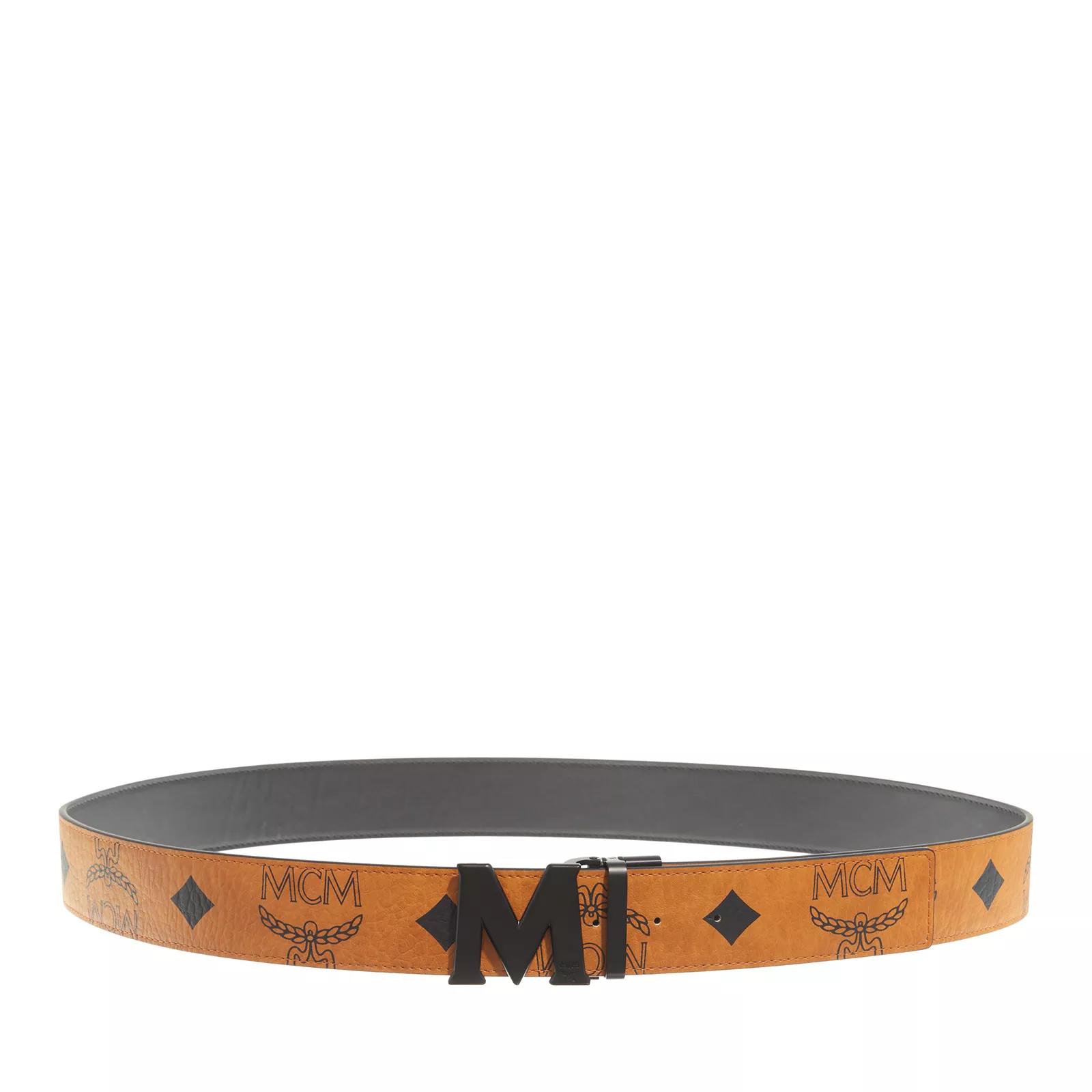 Mcm orange cheap belt