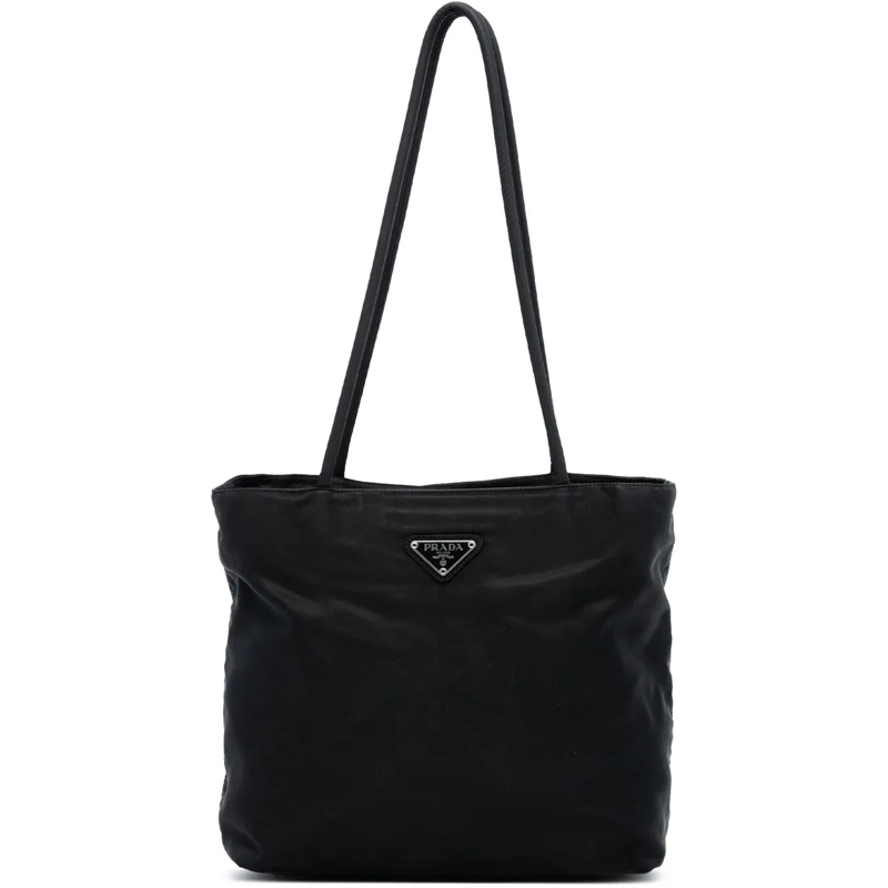 Prada Shopper Tessuto Tote schwarz