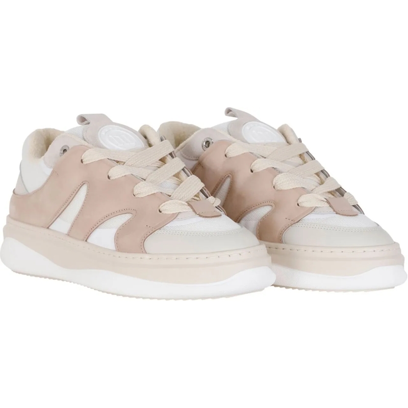 Mason Garments Low-Top-Sneaker Heren Venice Movimento Sneaker Wit weiß(Image 3)