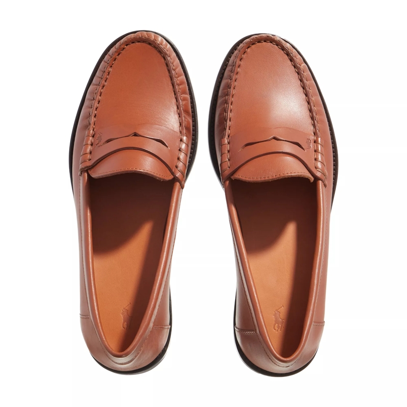 Polo Ralph Lauren Loafer Polo Loafer Flats Cuoio(Image 4)
